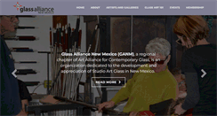 Desktop Screenshot of glassnm.org